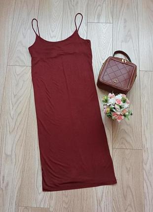 Базова сукня майка нижче коліна