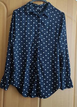 Жіноча сорочка в горох