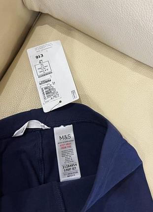 Лосини від m&s на дівчинку 3-4 роки ріст 104 сині 4
