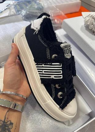 Текстильні кросівки діор люкс