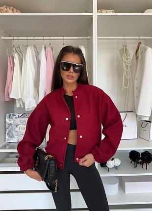 Пальто - бомбер кашемір