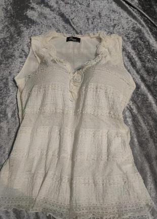 Блузка женская ажурная