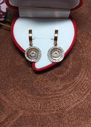 Сережки bvlgari булгари булгарі