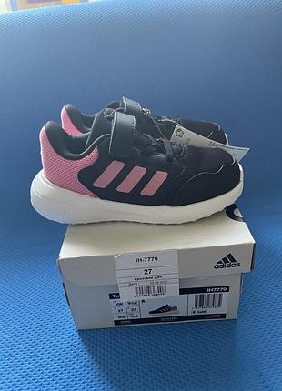 Нові кросівки для дівчинки adidas tensaur, розмір 27 (устілка ~16,5 см).