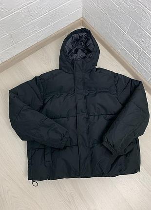 Куртка пуховик jack jones оригінал нова зимова чорна