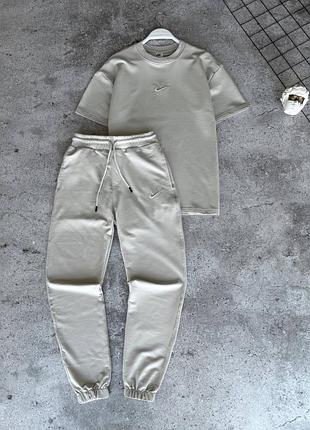 🍂 повсякденний чоловічий осінній костюм nike premium 🔝