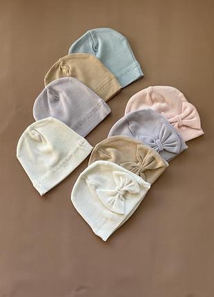 Легенька шапочка у рубчик