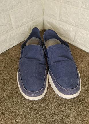 Мокасины, слипоны clarks 44.5р
