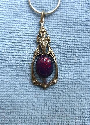 Винтажная подвеска в готическом стиле, европейский винтаж