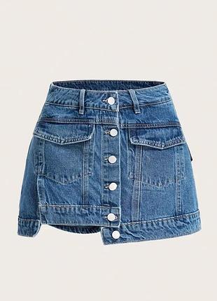Джинсові шорти висока посадка розмір s