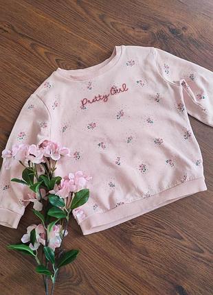 Свитшот для девочки 2-3 рочки. мирер на девочку. батник на девочке. кофточка