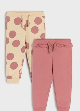 Теплі штани з начосом розмір 86, 92