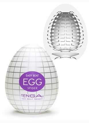 Мастурбатор яйце tenga egg для нього з рельєфом фіолетовий