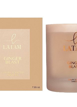 Latam ginger blast парфюмированная свеча (200г)