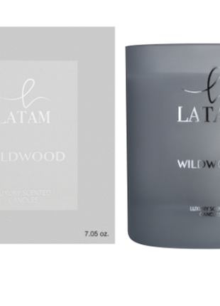 Latam wildwood парфюмированная свеча (200г)