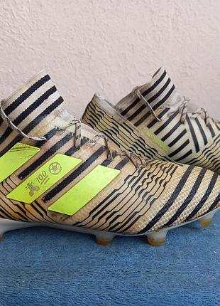 Бутсы футбольные профессиональные adidas nemeziz 17.1 fg.