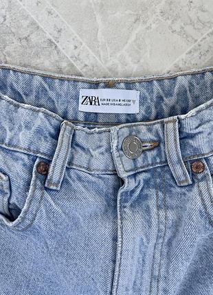 Джинсові zara шорти 32 розмір