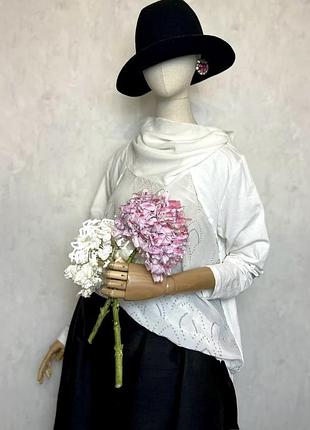 Шелк,комбинированный гольф, воротник хомут, премиум бренд