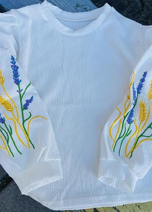 Вишиванка, кофта, блузка на дівчинку