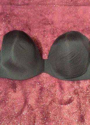 Бюстгальтер 85f формованная чашка на тонком поролоне каркасная