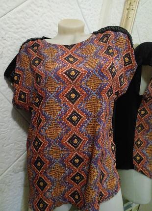 Розпродаж 2×1 блуза етно бохо бавовна