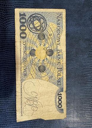 1000 злотих 1982