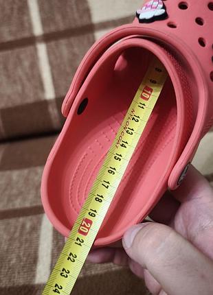 Дитячі тапки шльопанці крокси crocs 6