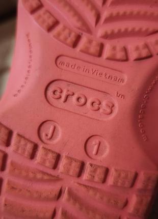 Дитячі тапки шльопанці крокси crocs 5