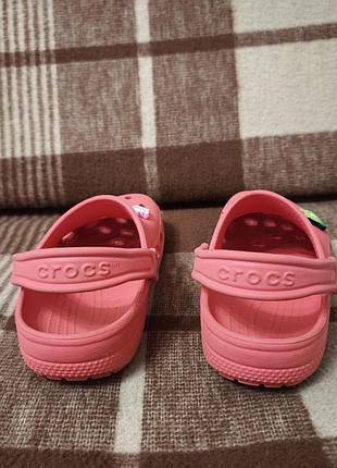 Дитячі тапки шльопанці крокси crocs 3