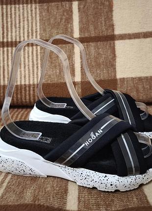 Женские шлепанцы тапки hogan