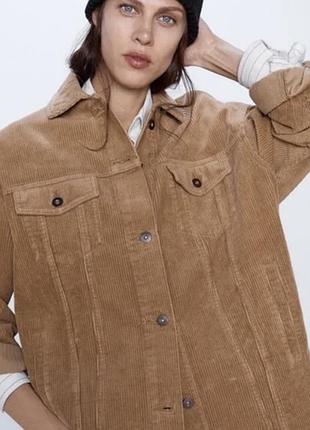 Вельветова куртка zara