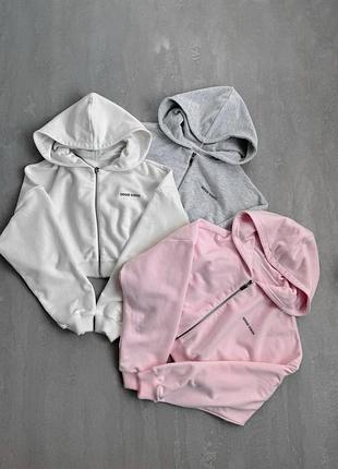 Худи женское укороченное 2