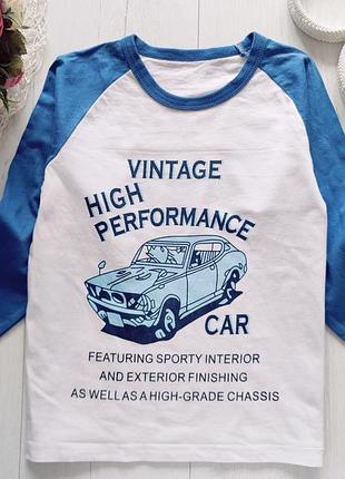 8.9 лет, рост 130 реглан с винтажной машиной артикул: 24328