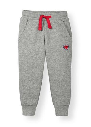 Штаны теплые спортивные на девочку 2-4 года