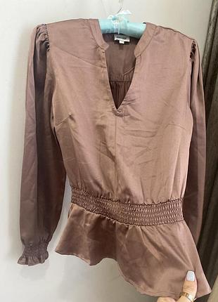 Блузка шелковая брендовая 40-42 размер