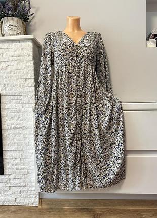 Сукня квіткова натуральна