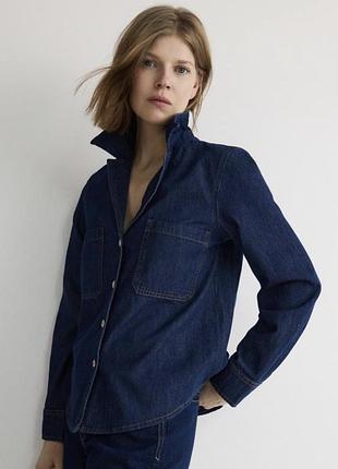Джинсовая рубашка reserved