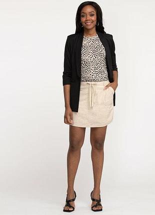 Льон + віскоза спідниця principles на резинці