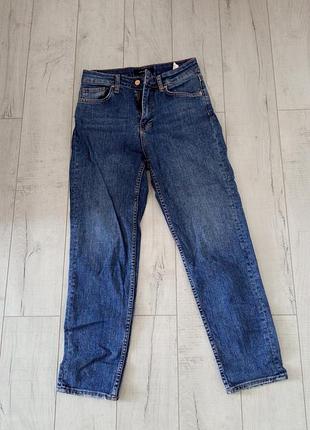 Джинсы темно синие