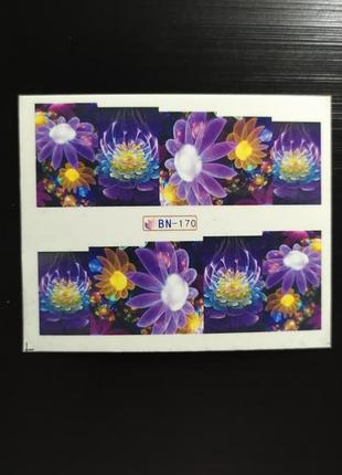 Наклейки, слайдери, декор для манікюру