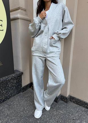 Стильний костюм прогулянковий кардиган і брюки