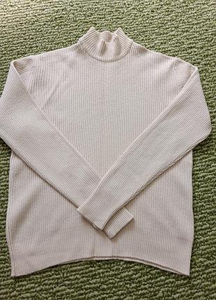 Гольф, водолазка, бадлон, гольф из шерсти и кашемира, шерстяной гольф, гольф в рубчик, свитер, свитер из шерсти и кашемира, шерстяной свитер