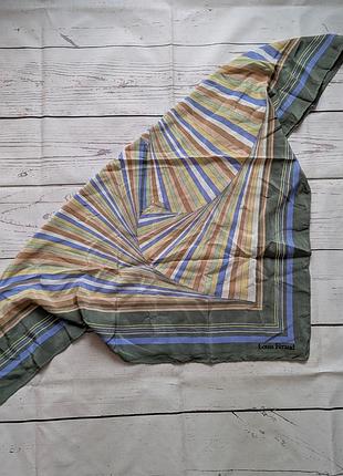 Оригінальний шовковий  платок,шовкова хустка, платок louis feraud