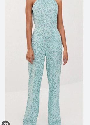 Натуральный комбинезон с льном zara