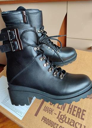 Сапоги, ботинки, натуральная кожа