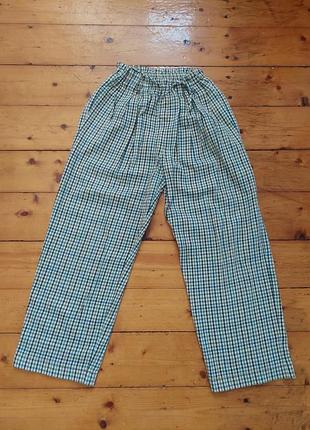 Брюки, брюки в клетку zara