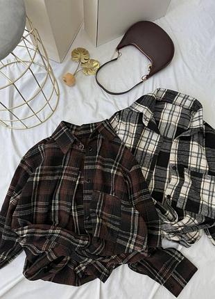 Сорочка в клітинку