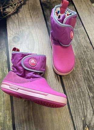 Гумові чоботи від crocs c13 розмір