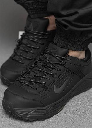 Зимние мужские кроссовки nk black 02963-1 вт7946(k6 4 - 01)