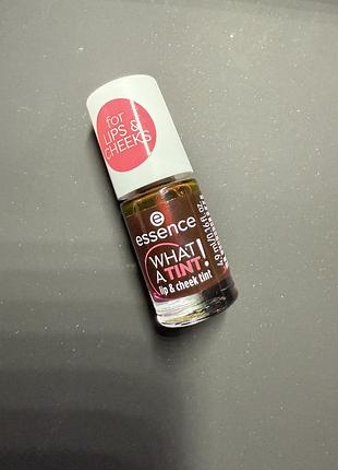 Тинт для губ и щёк essence what a tint! lip & cheek tint тінт для губ